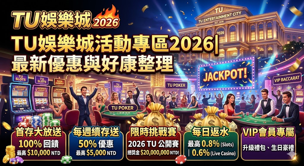 TU娛樂城活動專區2026|最新優惠與好康整理